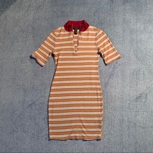 Striped Bodycon Dress